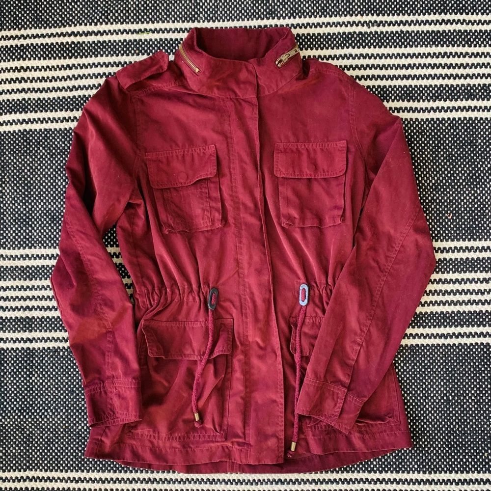 LOVE TREE | Merlot Unlined Jacket